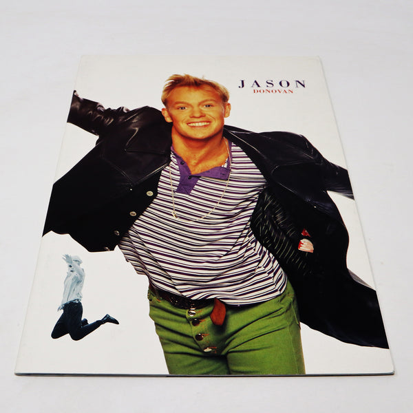 Vintage 1992 90s Jason Donovan Mission Of Love Tour Concert Programme Program Book + Giant Co-Sponsors Booklet