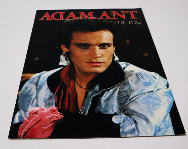 Vintage 1984 80s Adam Ant Strip Tour '84 Official Concert Programme Program Book (Adam & The Ants)
