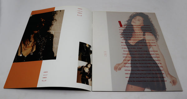 Vintage 1989 80s Cher Heart Of Stone Tour Concert Souvenir Programme Program Book