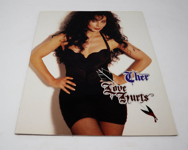 Vintage 1992 90s Cher Love Hurts Tour Concert Souvenir Programme Program Book