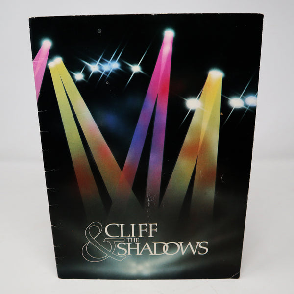 Vintage 80s Cliff Richard & The Shadows The Concerts 1984 Tour Concert Programme Program Book + Wembley Arena Ticket Stub
