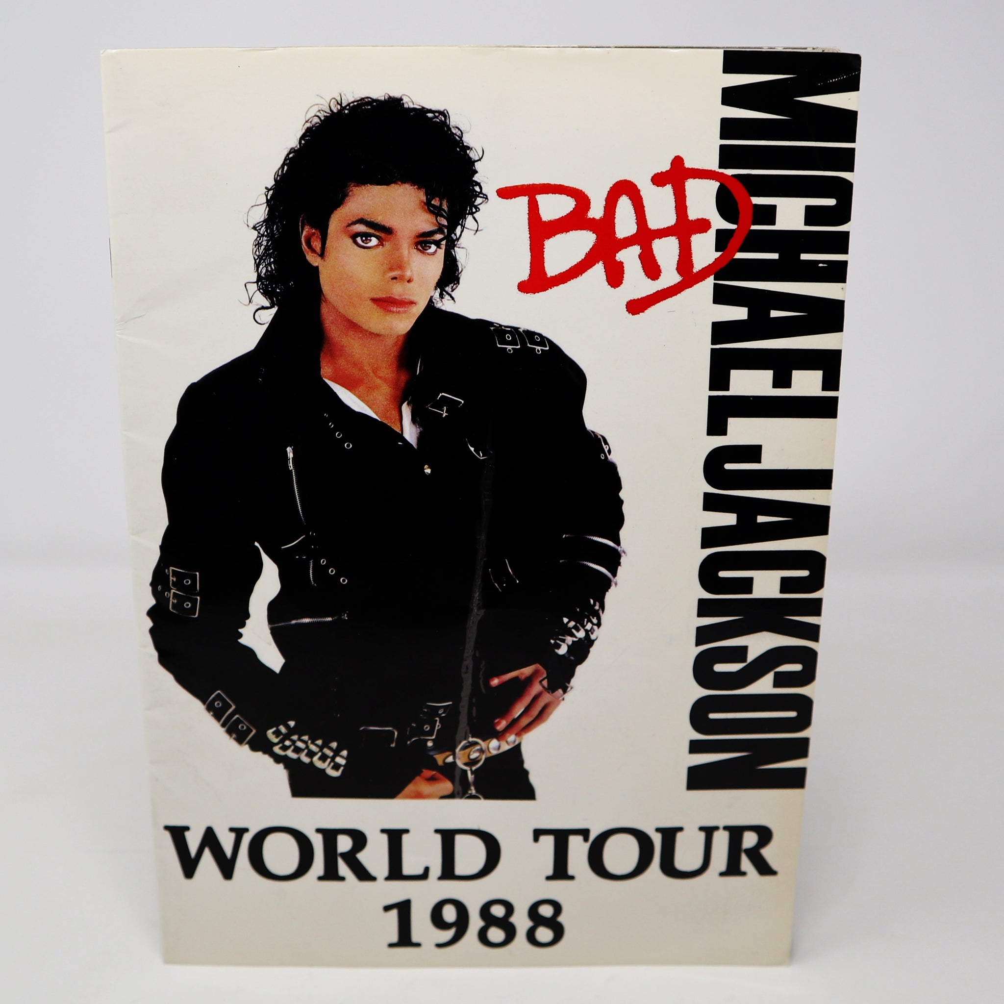 Vintage 80s Michael Jackson Bad World Tour 1988 Concert Programme Program Book