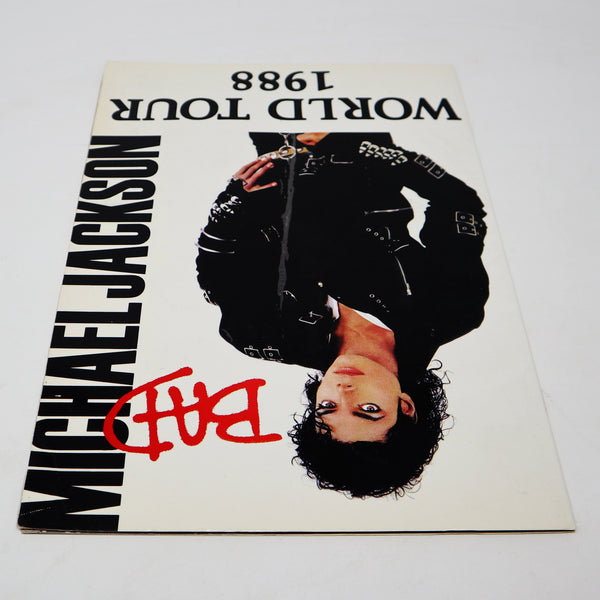 Vintage 80s Michael Jackson Bad World Tour 1988 Concert Programme Program Book