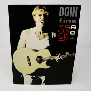 Vintage 1990 90s Jason Donovan Doin Fine Tour Concert Programme Program Book