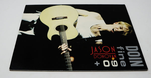 Vintage 1990 90s Jason Donovan Doin Fine Tour Concert Programme Program Book
