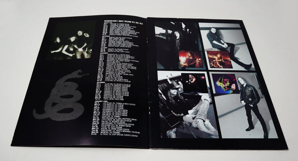 Vintage 90s Metallica Wherever I May Roam Tour '91 - '92 Concert Programme Program Book