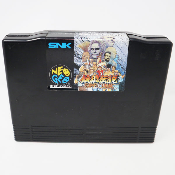 Vintage 1993 90s SNK Neo-Geo AES Fatal Fury Special Video Game Japan