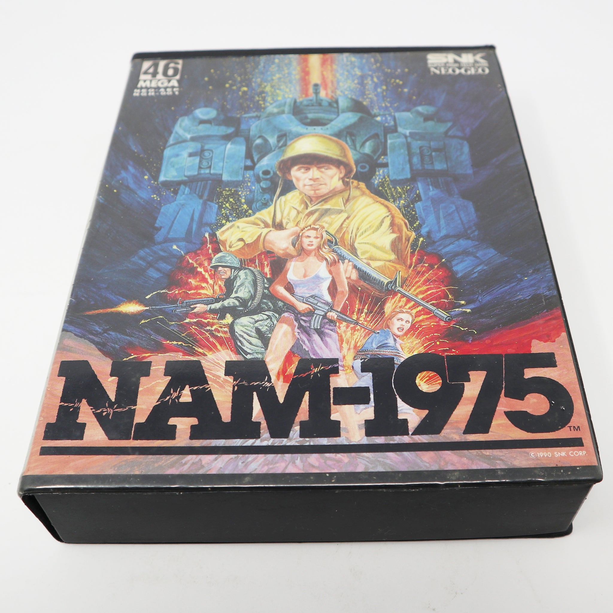 Vintage 1990 90s SNK Neo-Geo AES Nam-1975 Video Game Japan