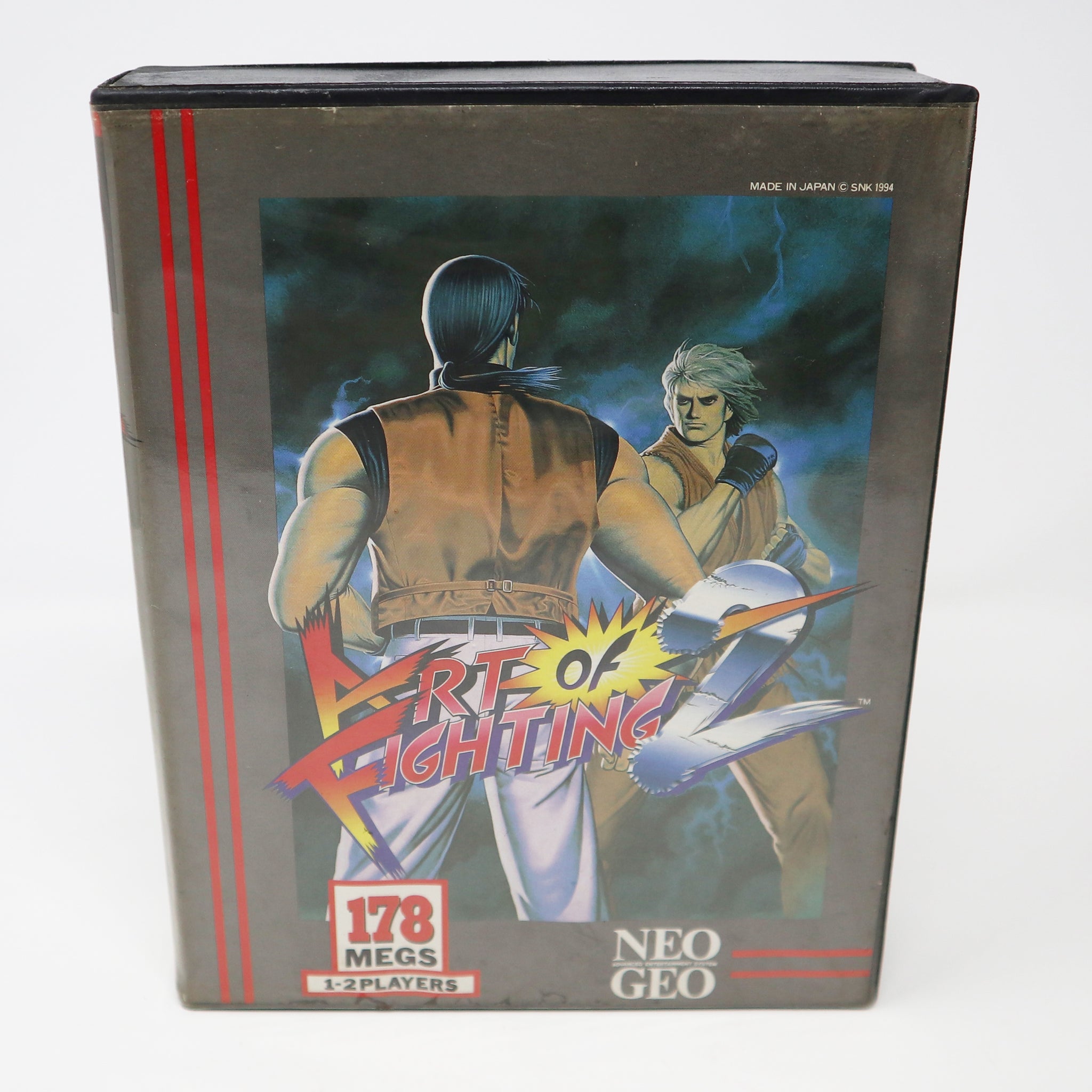 Vintage 1994 90s SNK Neo-Geo AES Art Of Fighting 2 Video Game Japan