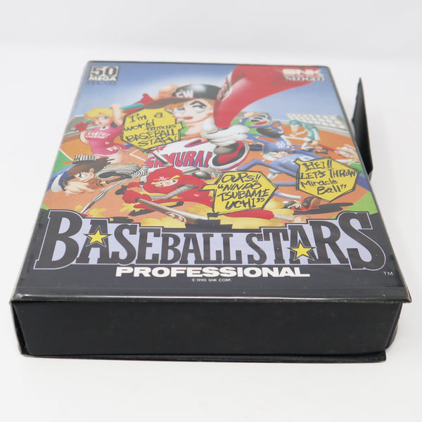 Vintage 1990 90s SNK Neo-Geo AES Baseball Stars Professional Video Game Japan