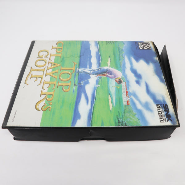 Vintage 1990 90s SNK Neo-Geo AES Top Player's Golf Video Game Japan