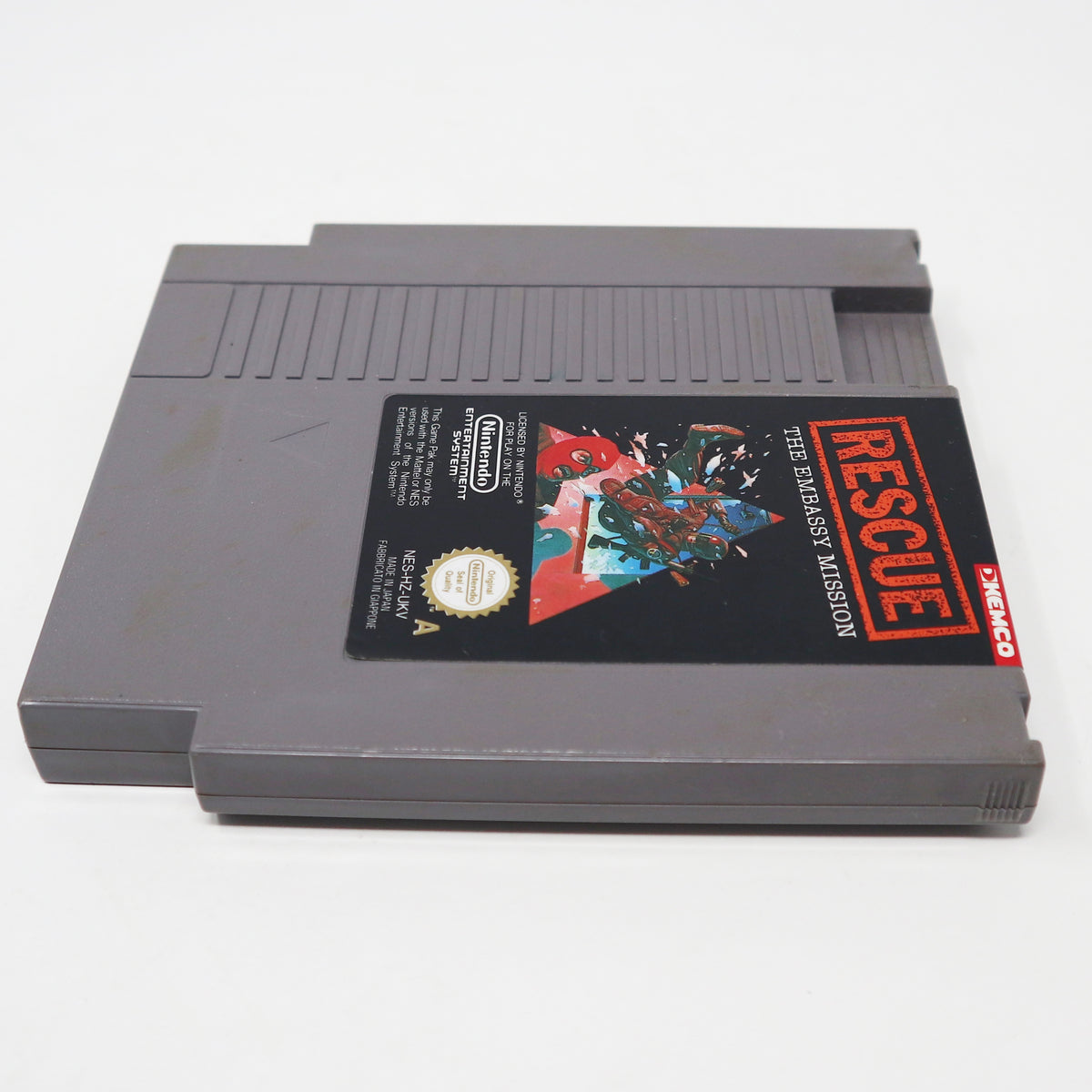 Vintage 1990s Nintendo Entertainment System NES Rescue The Embassy Mis ...