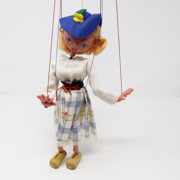 Vintage Pelham Puppets Mitzi SS8 (SS) Standard Stringed Hand Made Puppet Marionette Boxed