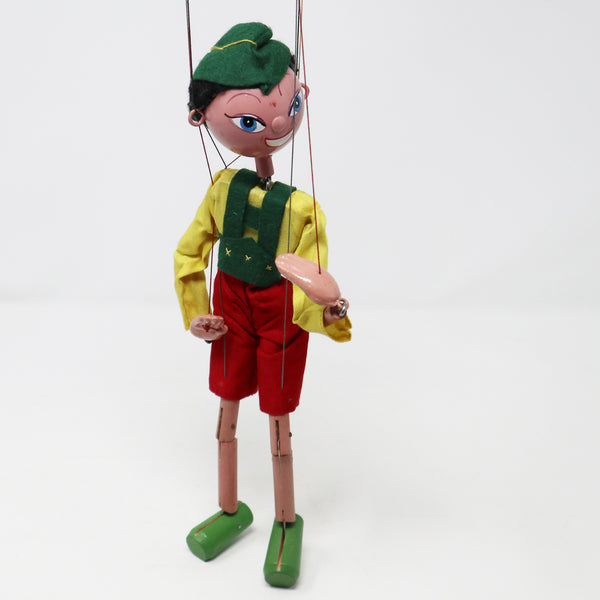 Vintage Pelham Puppets Tyrolean Boy (SS) Standard Stringed Hand Made Puppet Marionette Boxed