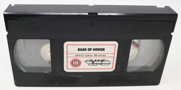 Vintage 1992 90s Cynthia Rothrock Richard Norton Rage And Honour VHS Video Home System Tape Rare Big Box Version Martial Arts