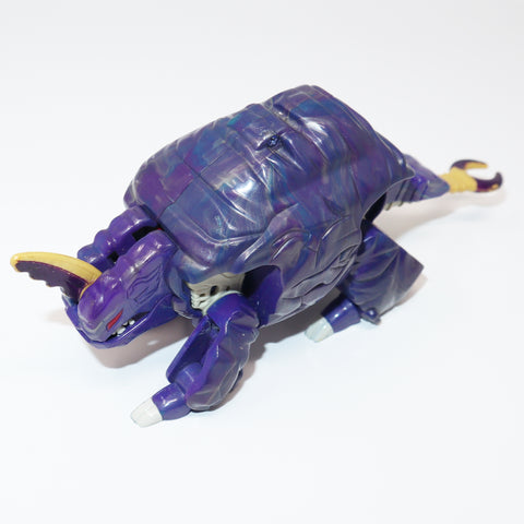 Vintage 1985 80s Bandai Rock Lords Gobots Spike Stone (Rockasaur) Triceratops Transforming Action Figure