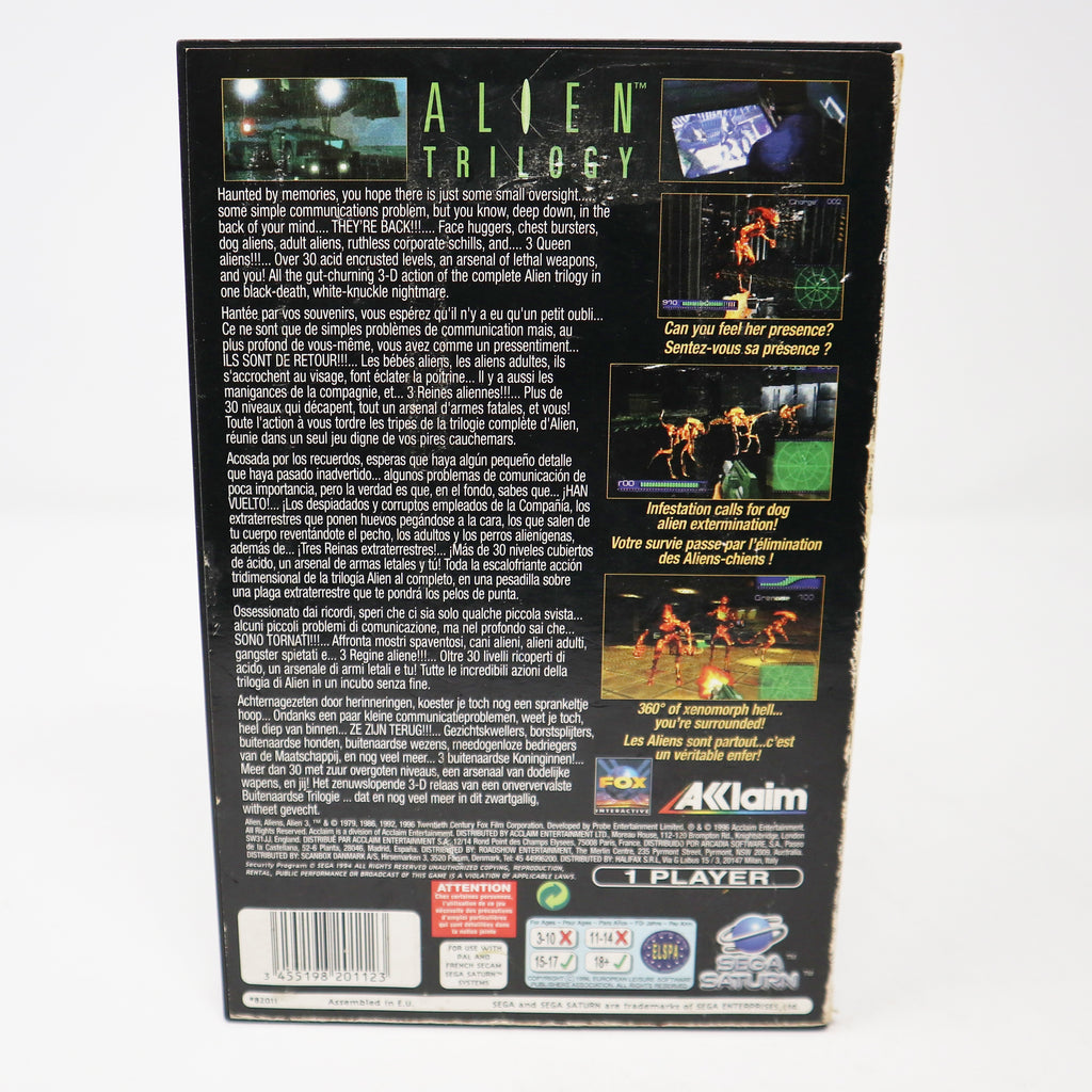 Alien Trilogy für SATURN kaufen Alien Trilogy für SATURN kaufen