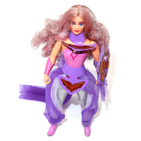 Vintage 1984 80s Mattel She-Ra (Shera) Princess of Power Glimmer Action Figure + Flight of Fancy Fantastic Fashions Outfit