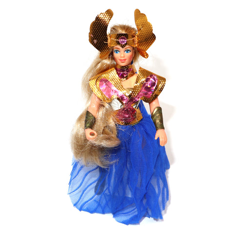 Vintage 1984 80s Mattel She-Ra (Shera) Princess of Power Action Figure + Fit to be Tied Fantastic Fashions Outfit