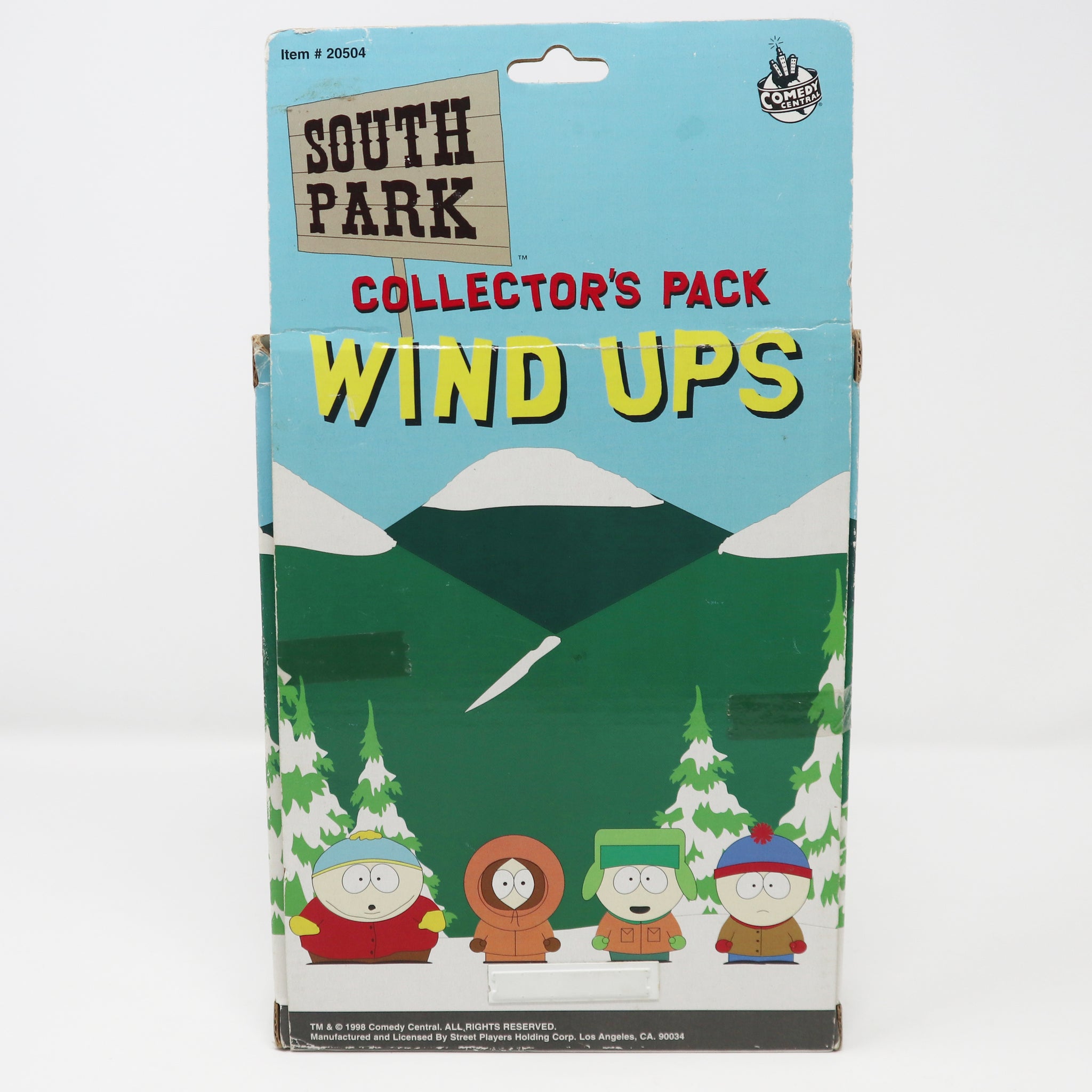 1998 South Park Collector's Pack Wind Ups, new in box