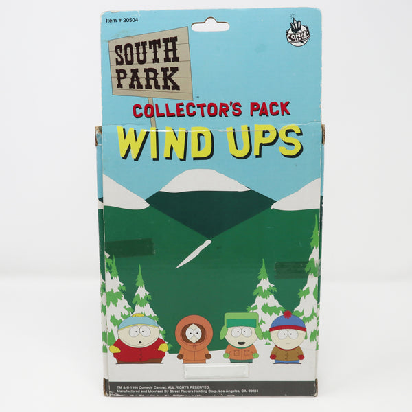 Vintage 1998 90s Comedy Central South Park Collector's Pack Wind Ups 4-Piece Set Boxed