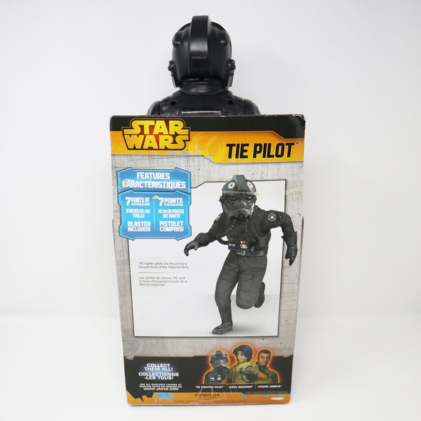 2014 JAKKS Pacific Disney Star Wars Rebels Tie Pilot 18" Articulated Action Figure Toy Boxed Sealed
