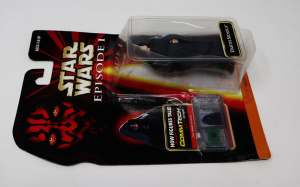 Vintage 1998 90s Hasbro Star Wars Episode I Collection 2 Darth Sidious Talking Action Figure Carded MOC