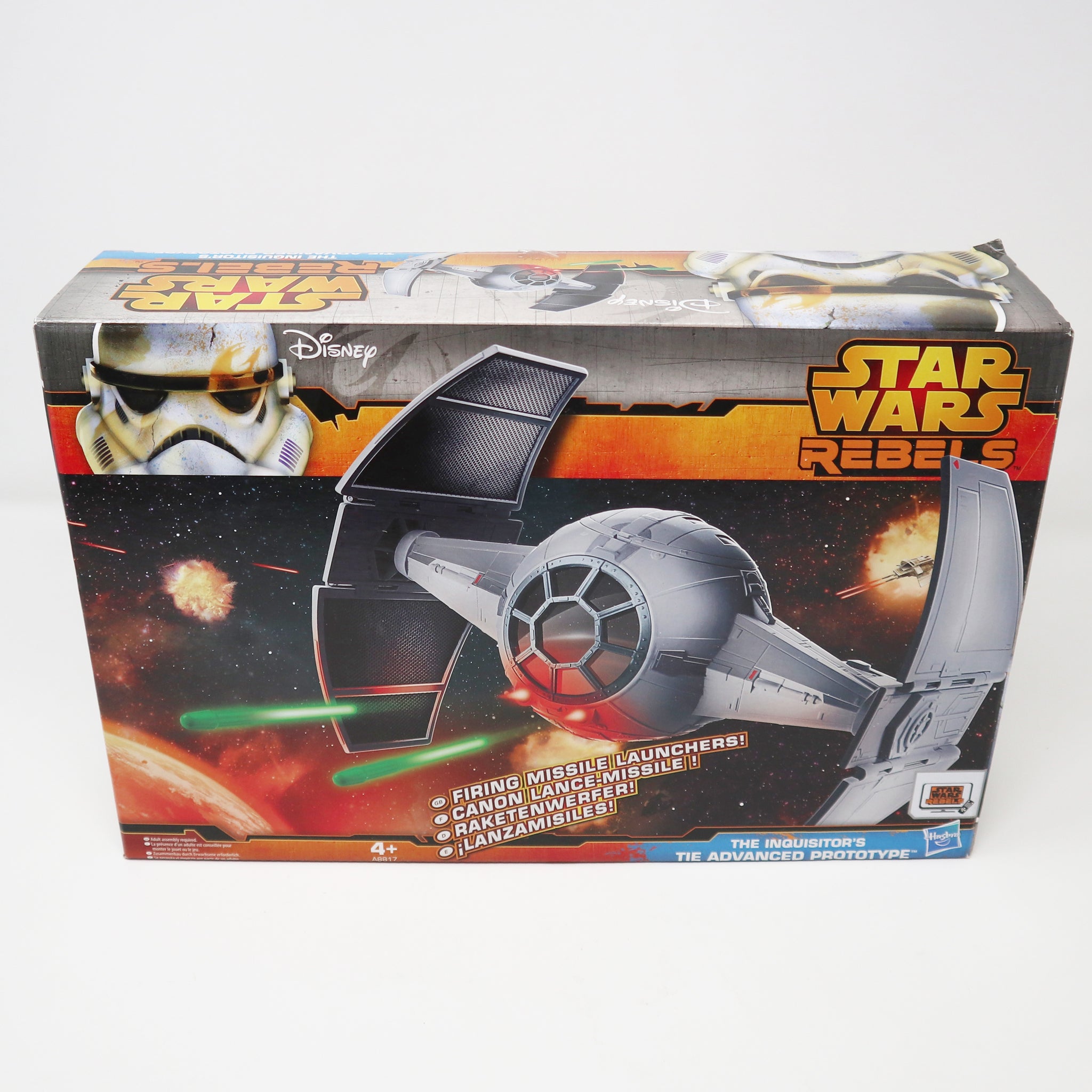2014 Hasbro Disney Star Wars The Inquisitor's Tie Advanced Prototype Toy Vehicle Boxed Mint Sealed MISB
