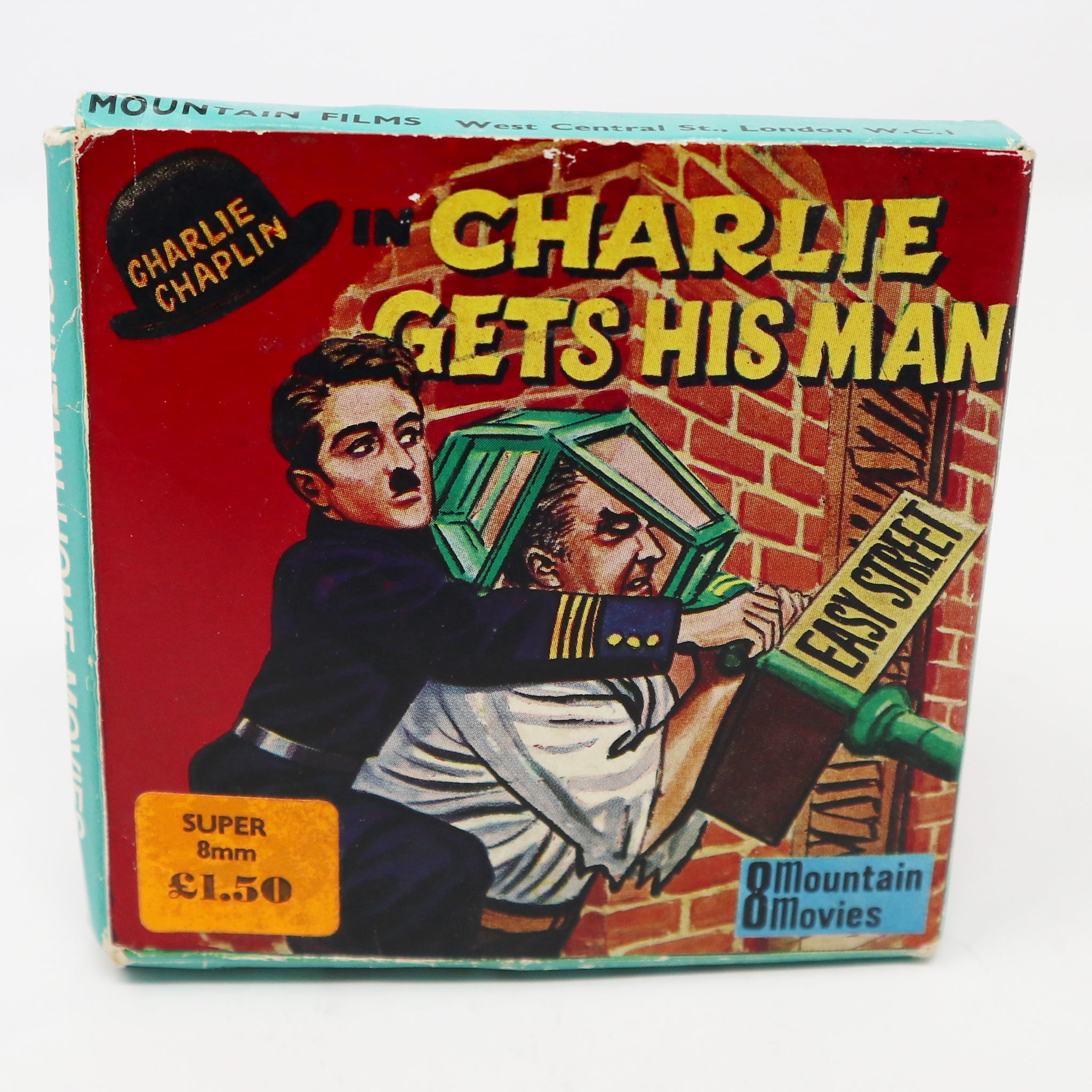 Livre Sculpté Original – Charlie Chaplin “L'aventurier Le Prisonnier” – Fait Main