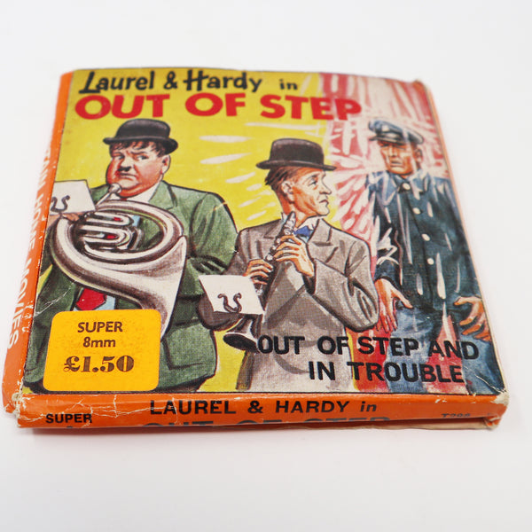 Vintage Mountain Home Movies Super 8mm Laurel & Hardy In Out Of Step T298 Film Movie Reel Boxed