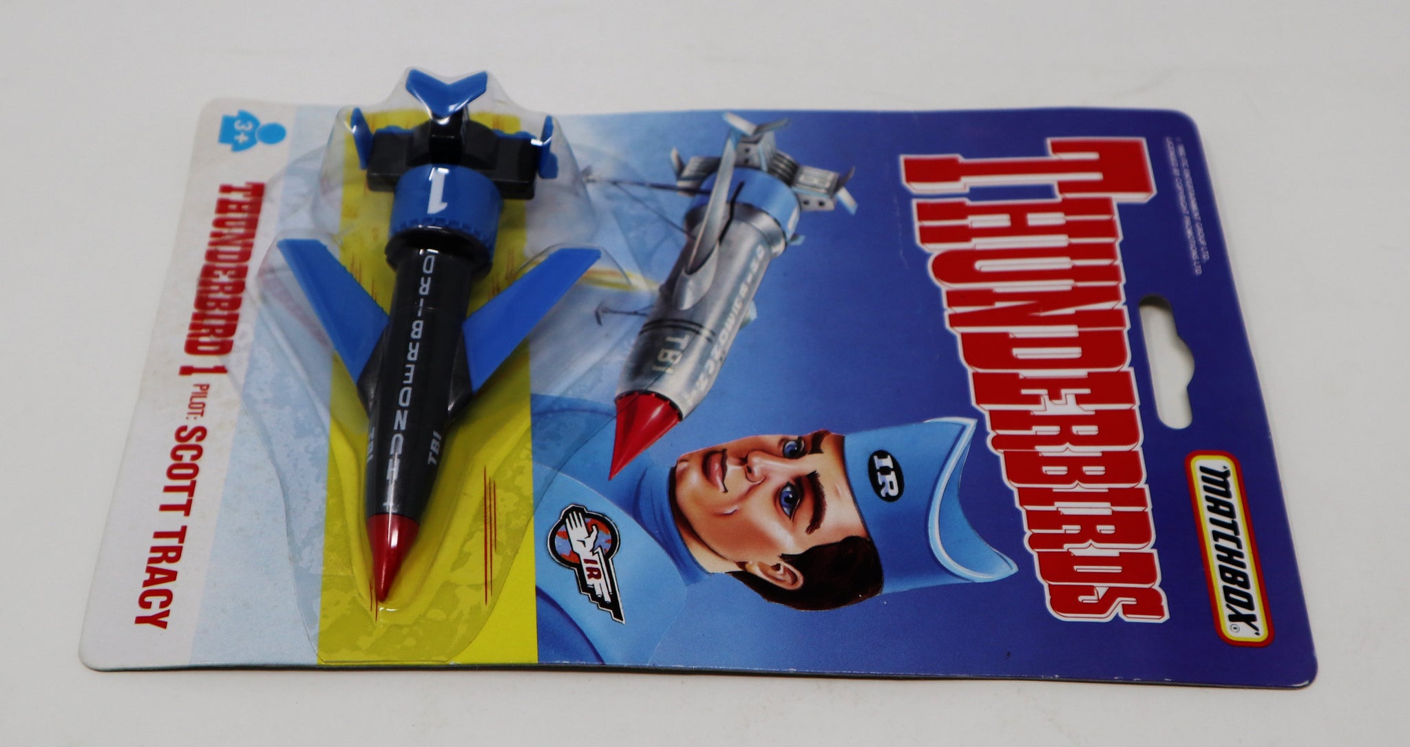 Vintage 1992 90s Matchbox Thunderbirds Thunderbird 1 Pilot: Scott