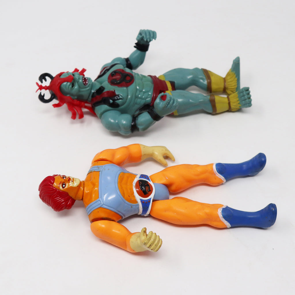 Vintage Thundercats Lion-O & Red Claw 1985 LJN Action Figure Toy -A Vintage Thundercats Lion-O & Red Claw 1985 LJN Action Figure Toy -A