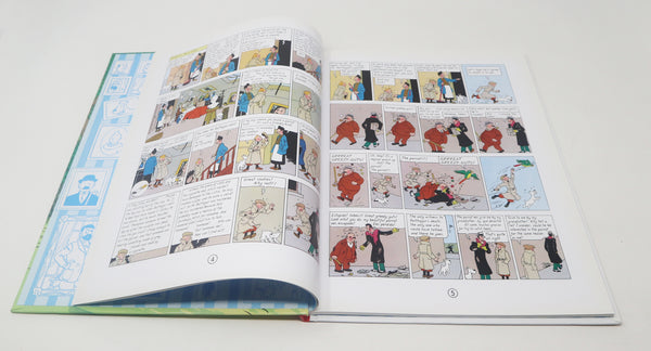 2011 Egmont Herge - The Adventures Of Tintin - The Broken Ear Comic Strip Story Hardback Book Reprint