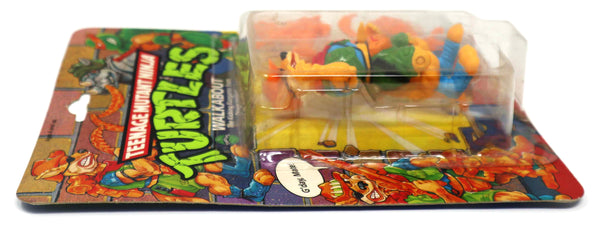 Vintage 1991 90s Playmates Toys Teenage Mutant Ninja Turtles (TMNT) Walkabout Action Figure Carded MOC