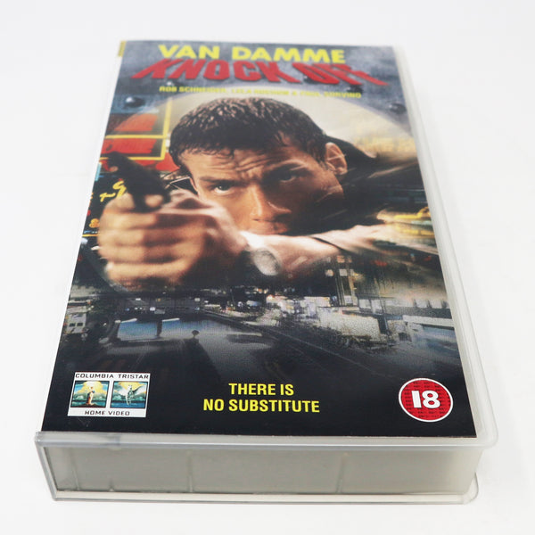 Vintage 2000 Columbia Tristar Home Video Jean-Claude Van Damme Knock Off PAL VHS (Video Home System) Tape