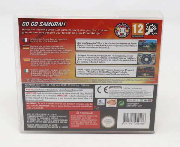 2011 Nintendo DS Bandai Saban's Power Rangers Samurai Videogame Video Game PAL
