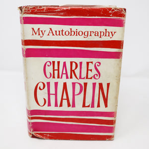 Vintage 1966 1960s Readers Union My Autobiography by Charles Chaplin Hardcover Book Rare Charlie Chaplin