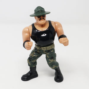 Vintage 1991 90s Hasbro WWF Wrestling Series 3 Sgt. Slaughter Action Figure
