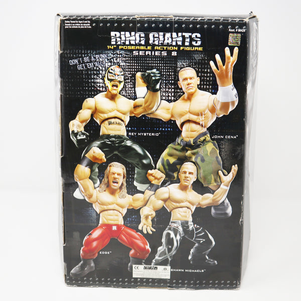 2006 JAKKS Pacific / Vivid Imaginations WWE World Wrestling Entertainment Ring Giants Rey Mysterio 14" Poseable Action Figure Mint Boxed Sealed MISB