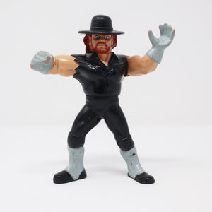 Vintage 1991 90s Hasbro WWF Wrestling Series 4 The Undertaker With Tombstone Tackle! Action Figure
