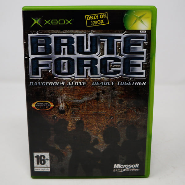 Vintage 2003 Microsoft Xbox X-Box Brute Force Video Game PAL 1-4 Players