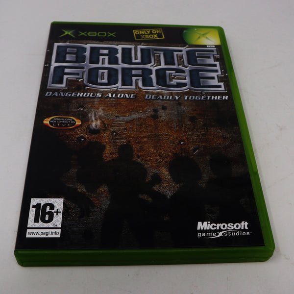 Vintage 2003 Microsoft Xbox X-Box Brute Force Video Game PAL 1-4 Players