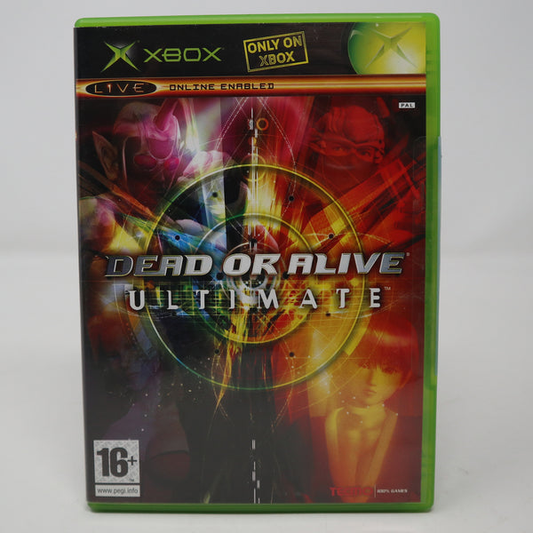 Vintage 2002 Microsoft Xbox X-Box Dead Or Alive Ultimate Video Game PAL 1-4 Players
