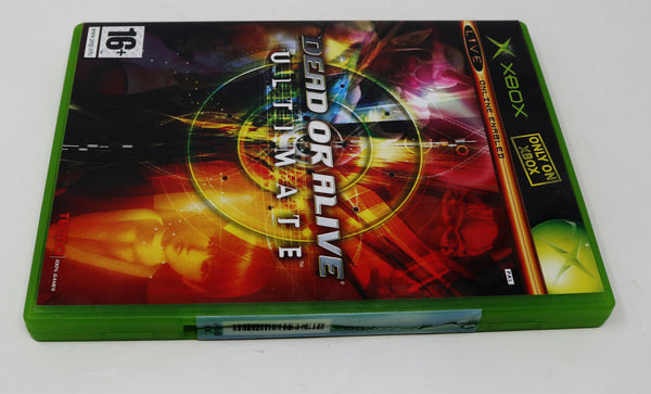 Vintage 2002 Microsoft Xbox X-Box Dead Or Alive Ultimate Video Game PAL 1-4 Players