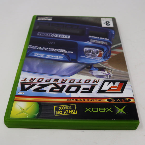 Vintage 2005 Microsoft Xbox X-Box FM Forza Motorsport Video Game PAL 1-2 Players