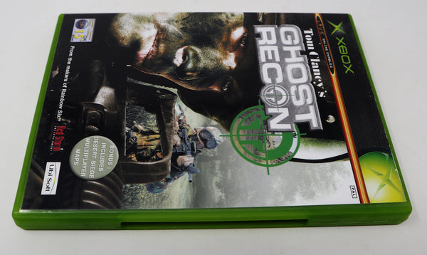 Vintage 2002 Microsoft Xbox X-Box Tom Clancy's Ghost Recon Video Game PAL 1-2 Players
