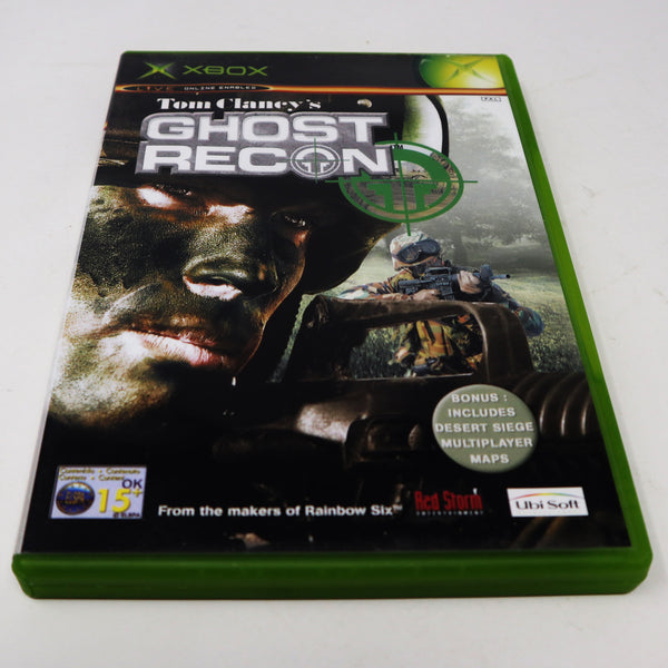 Vintage 2002 Microsoft Xbox X-Box Tom Clancy's Ghost Recon Video Game PAL 1-2 Players