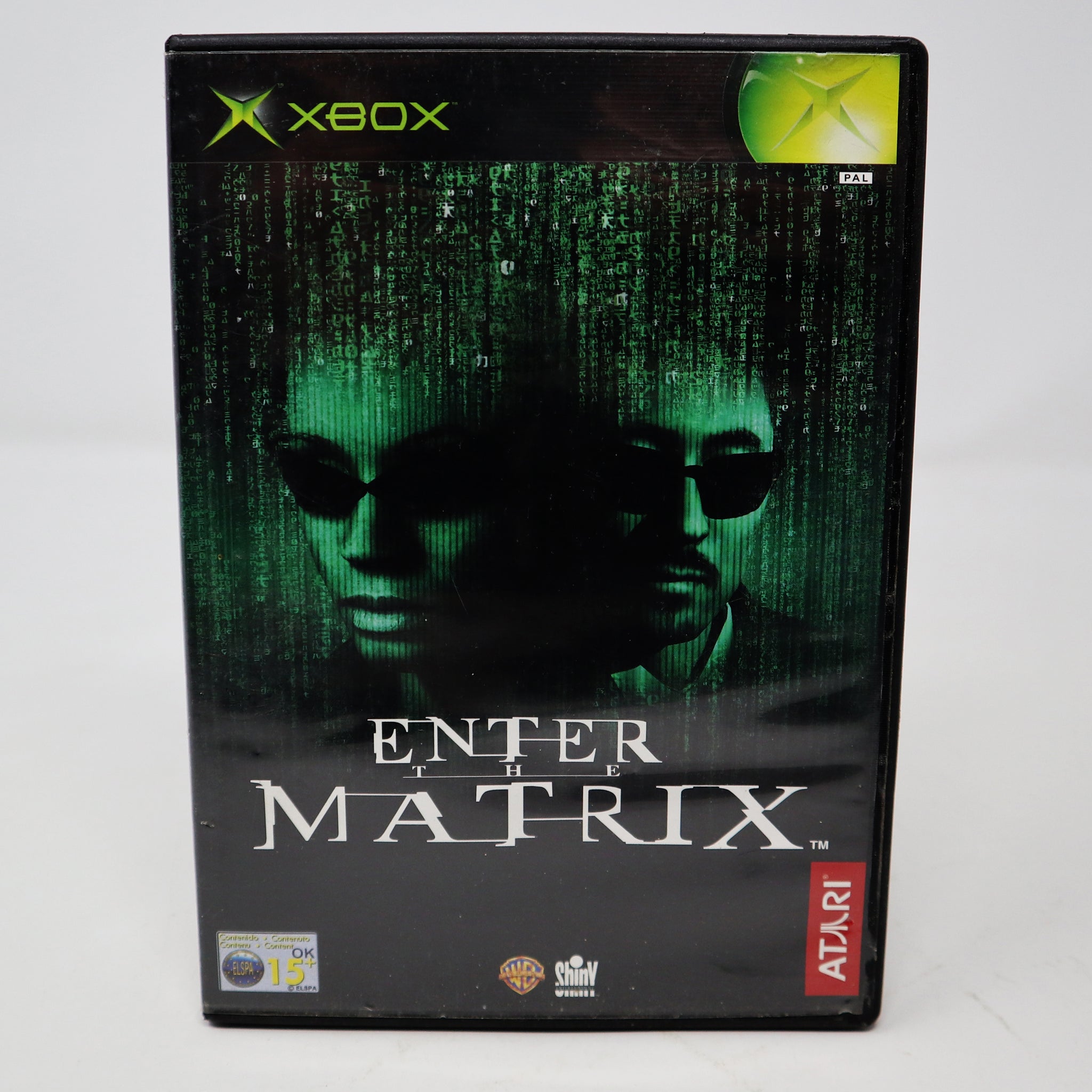 Vintage 2003 Microsoft Xbox X-Box Enter The Matrix Video Game PAL 1 Player
