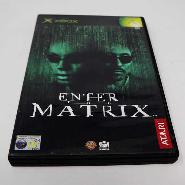 Vintage 2003 Microsoft Xbox X-Box Enter The Matrix Video Game PAL 1 Player