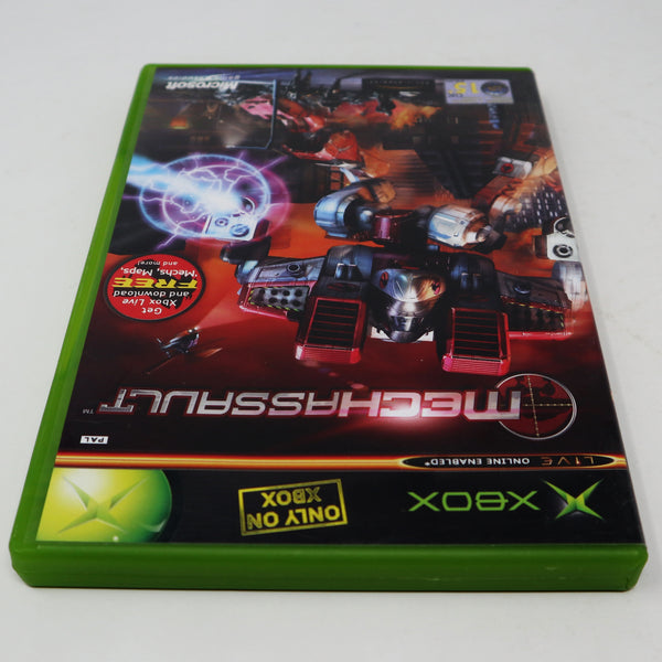 Vintage 2002 Microsoft Xbox X-Box Mechassault Video Game PAL 1-8 Players